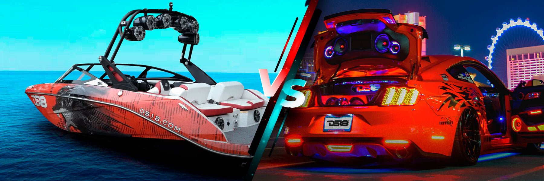 What is the difference between Marine audio and Car audio?