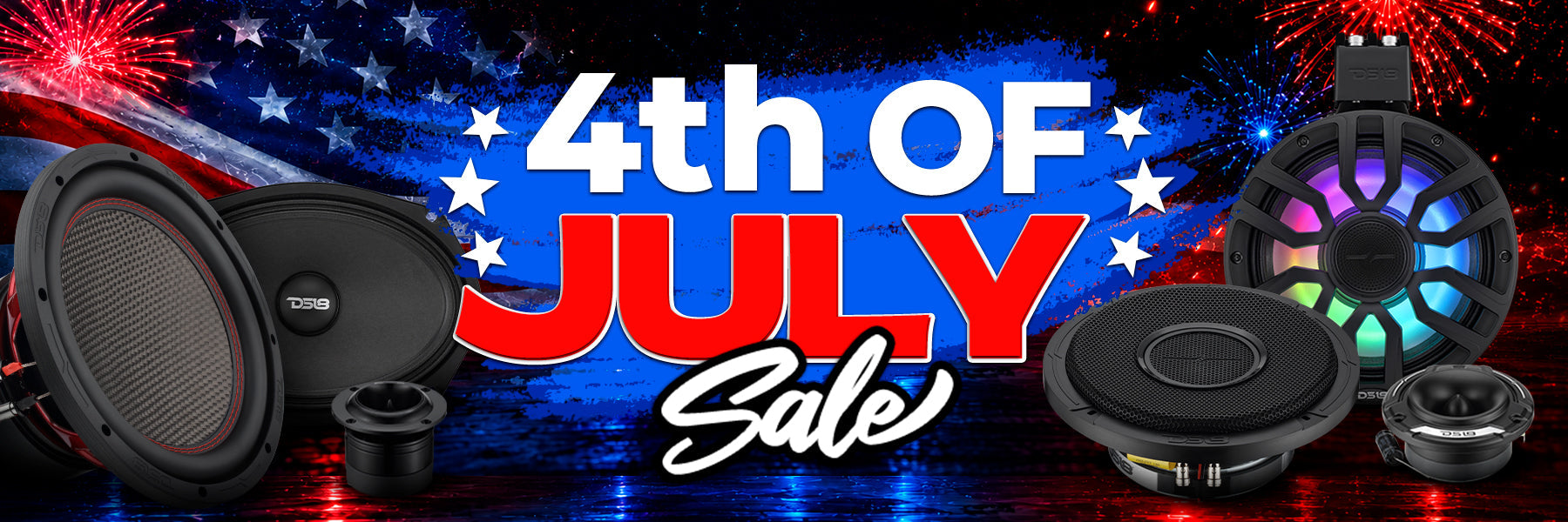 Upgrade Your Sound System with DS18's 4th of July Sale!