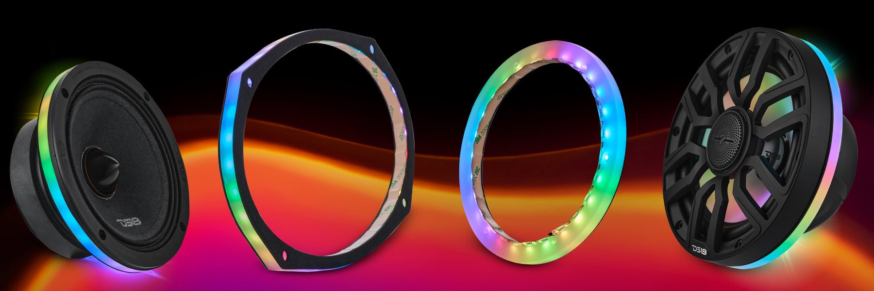 Add Style To Your Sound With DS18's DLRING and NXL-DLRING
