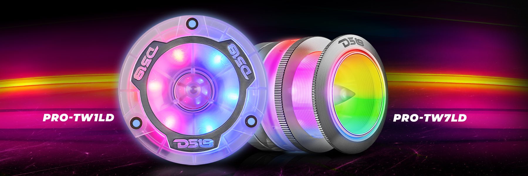 DS18’s NEW Digital LED Bullet Tweeters!