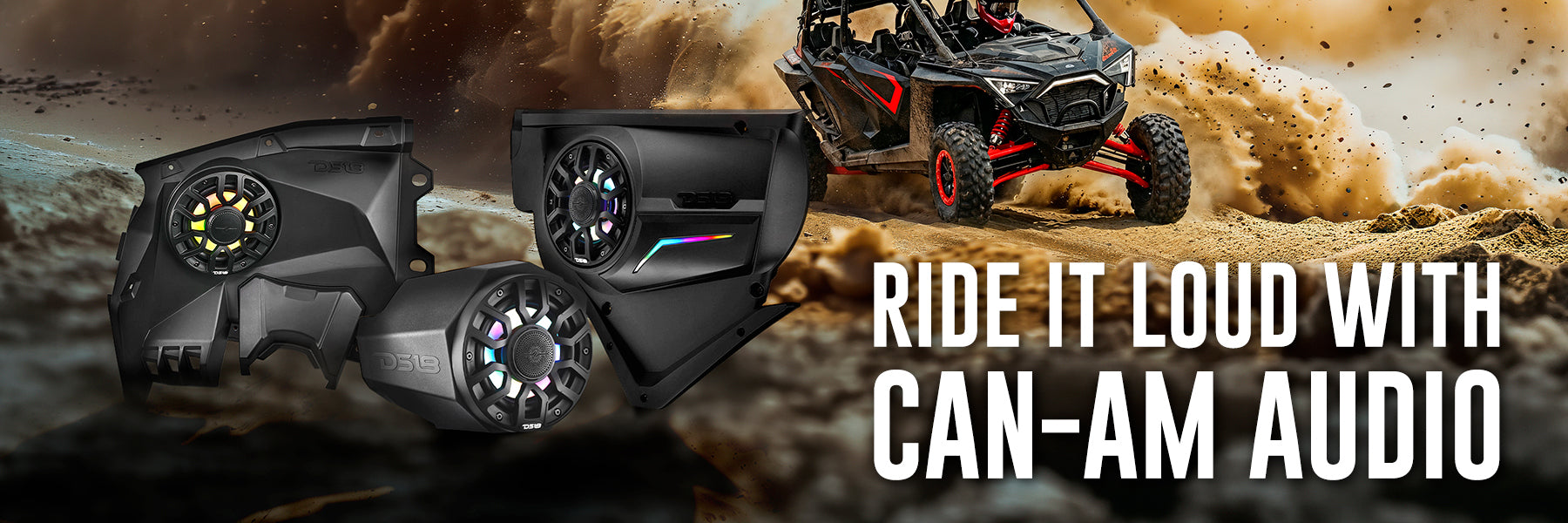 Go Off-Road This Summer with DS18 Can-Am Audio