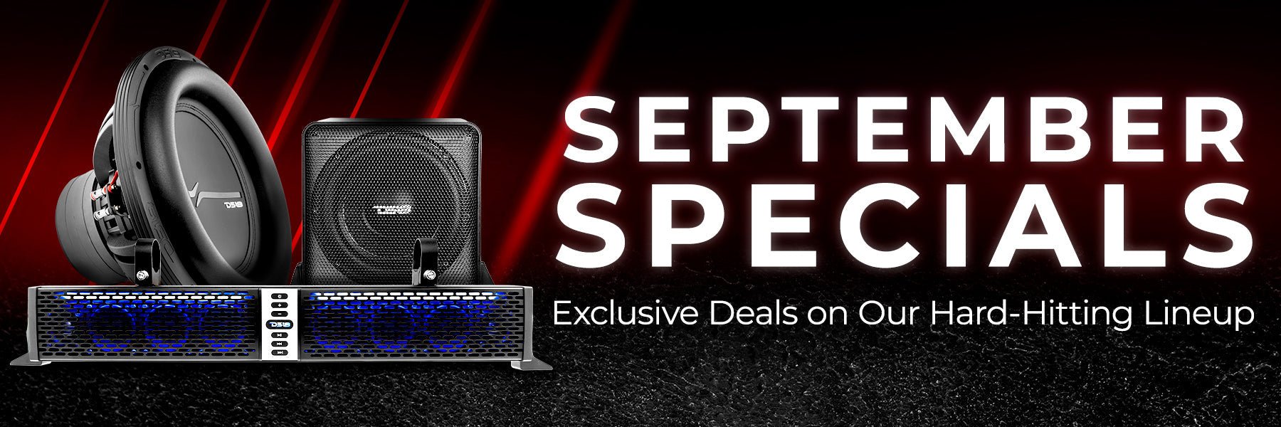 September Specials at DS18: Deals on High-Quality Audio Gear