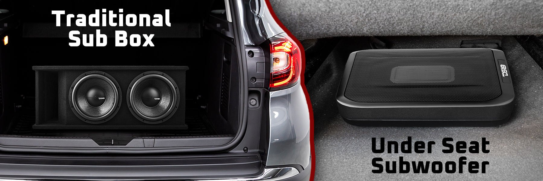 Under Seat Subs or Traditional Enclosures: Find Your #PerfectFit