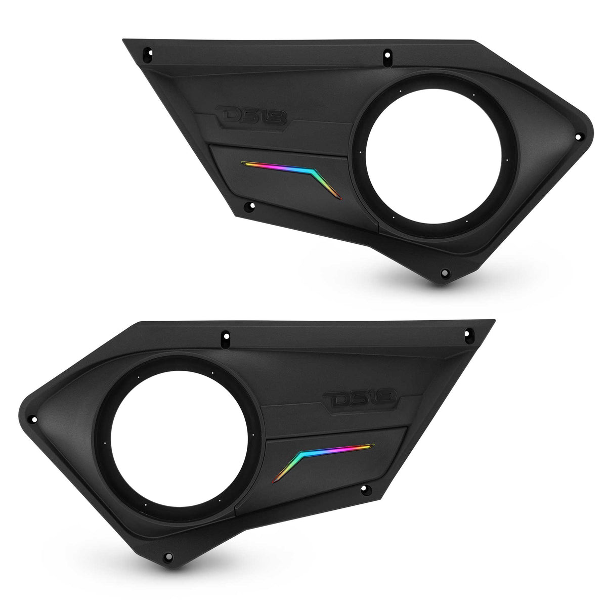 Polaris RZR Front Door Panels for 8” Speakers with Digital LED Lighting