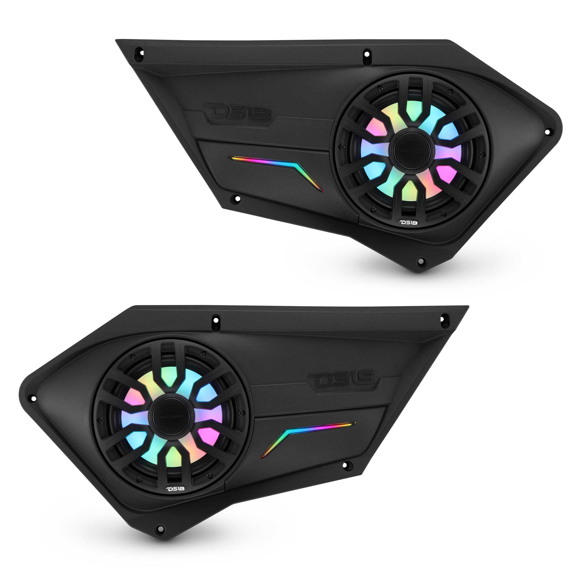 DS18 Polaris RZR Front Door Panel Loaded with NXL-IQ/BK 8