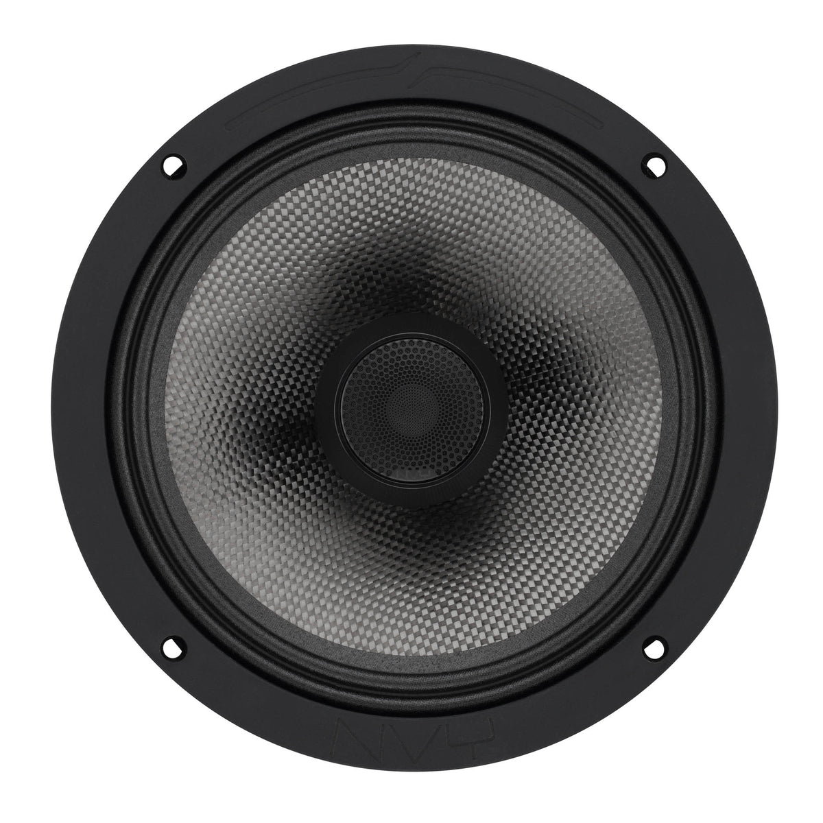 8” 2-Way Coaxial Loudspeaker with Water-Resistant Carbon Fiber Cone, 1” Bullet Tweeter, Neodymium Magnet | 300W RMS 4-Ohm
