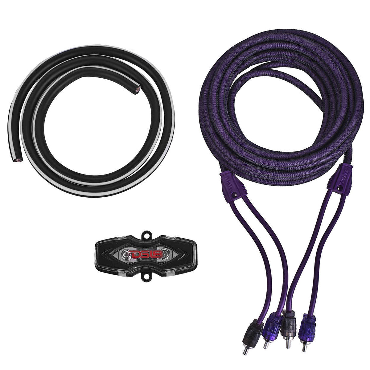 4-GA Amplifier Installation Kit - PURPLE