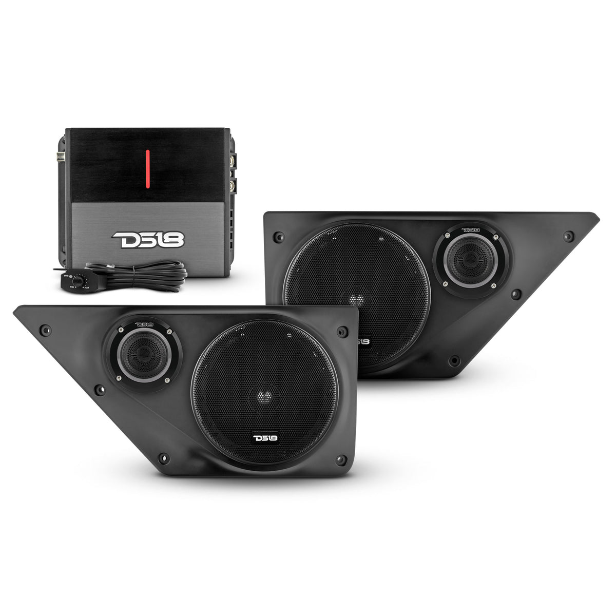 Bronco 6th Gen Front Door Panel Loaded – Dual 6.5" Loudspeakers, 3.6" Hybrid Tweeters & Amplifier