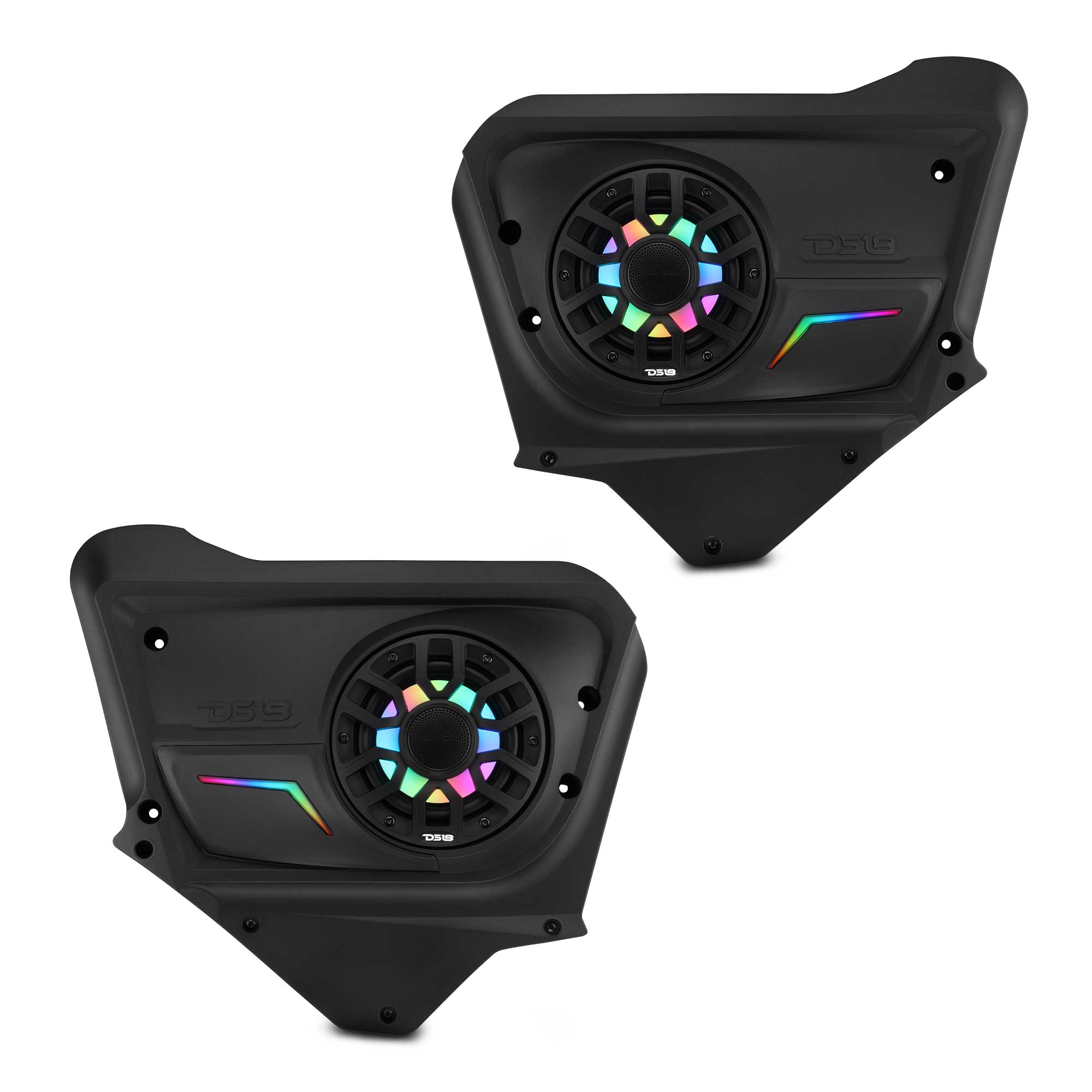 NODEL design 38灯 Event edition DS18 Can-Am Maverick X3 (2017-Up) Rear Door Speaker Panels Loaded