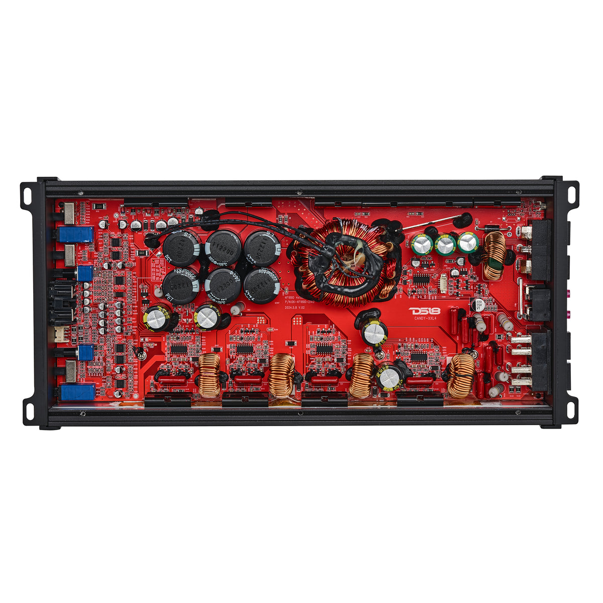 CANDY Compact Full-Range Class D 4-Channel Amplifier 3200 Watts