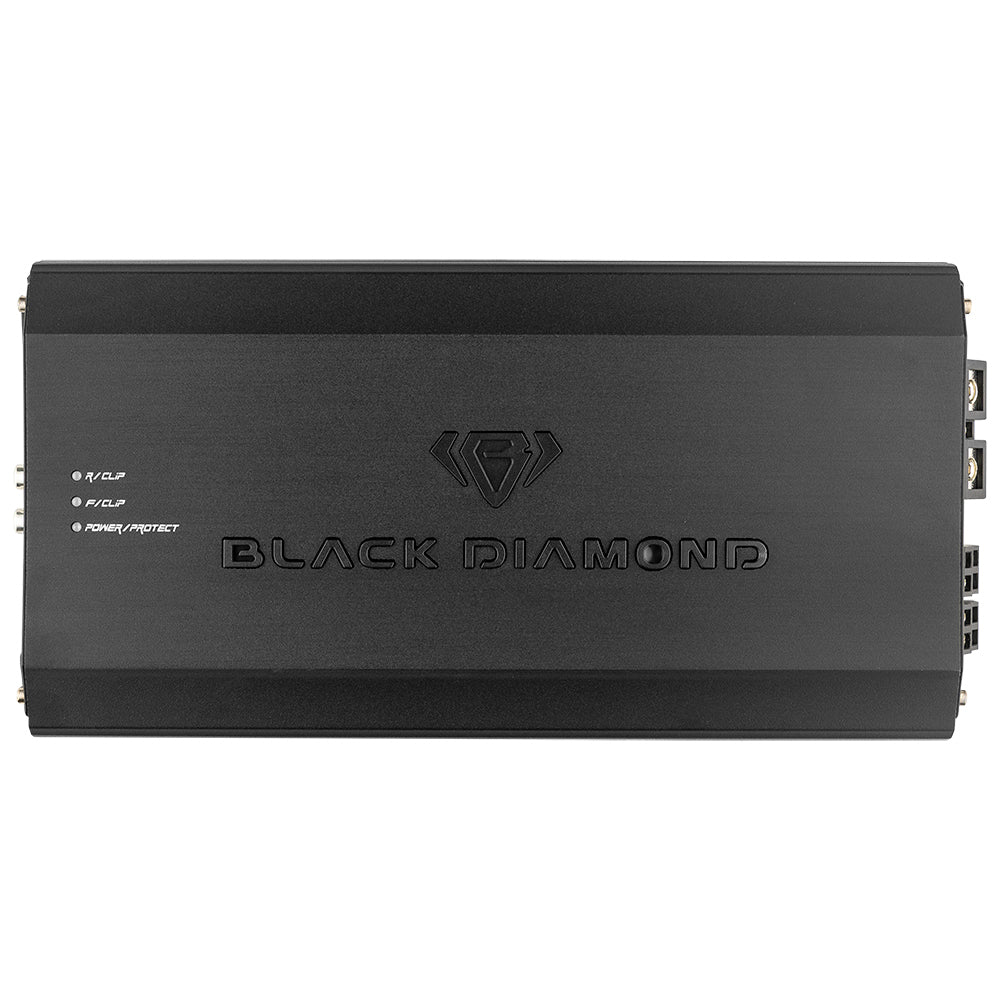 Black Diamond Class D 4-Channel Full Range Amplifier | 400W RMS X 4 at 4-Ohm