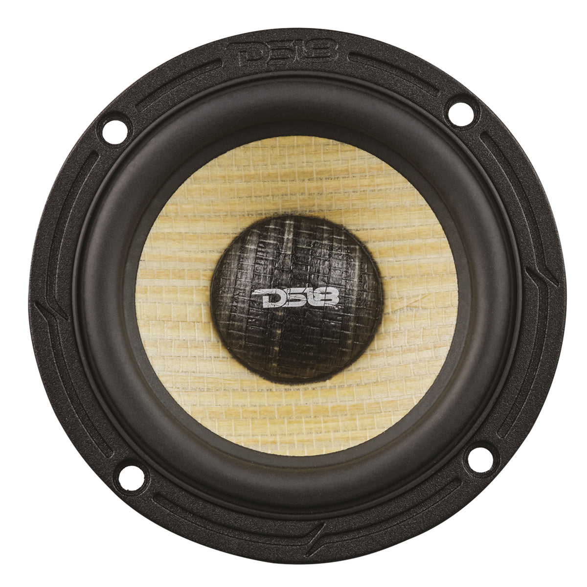 DXQ 6.5" 3-Way Component Speaker Set with Yellow Straw + Composite Foam Cone | 150W RMS 4-Ohm
