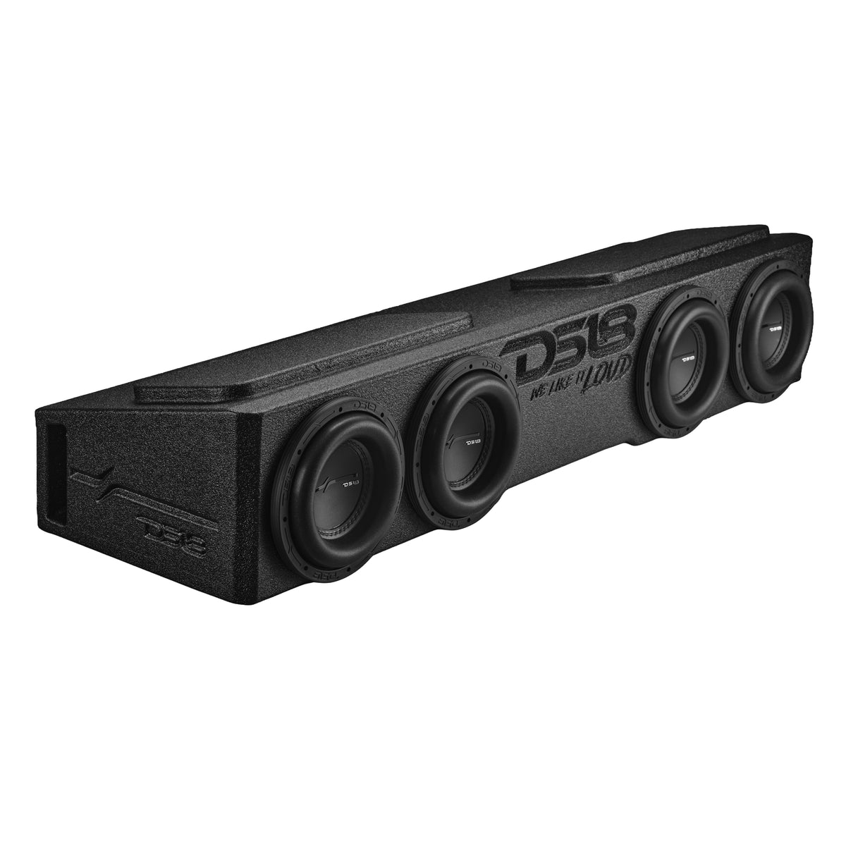 Loaded 4 x 8" Subwoofer Enclosure for Chevy/GMC Crew Cabs (2007-2024) and Ford F-150/Super Duty Crew Cabs (2009-2024)