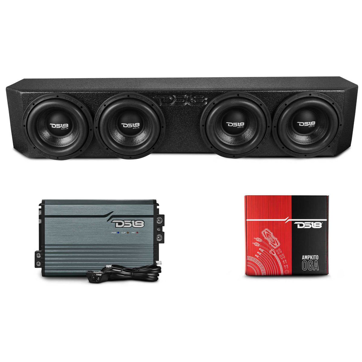 Universal Quadruple 8" Ported Subwoofer Enclosure