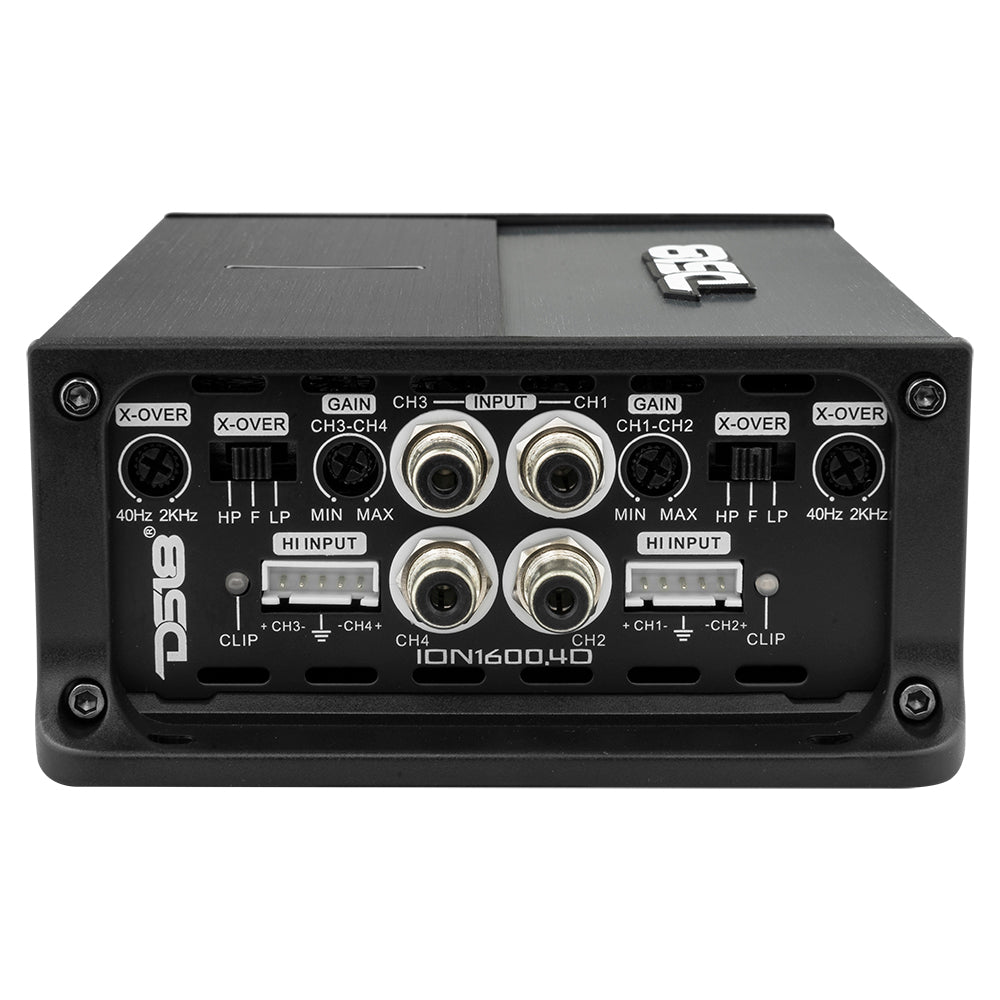 DS18 ION1600.4D Car Audio Amplifier
