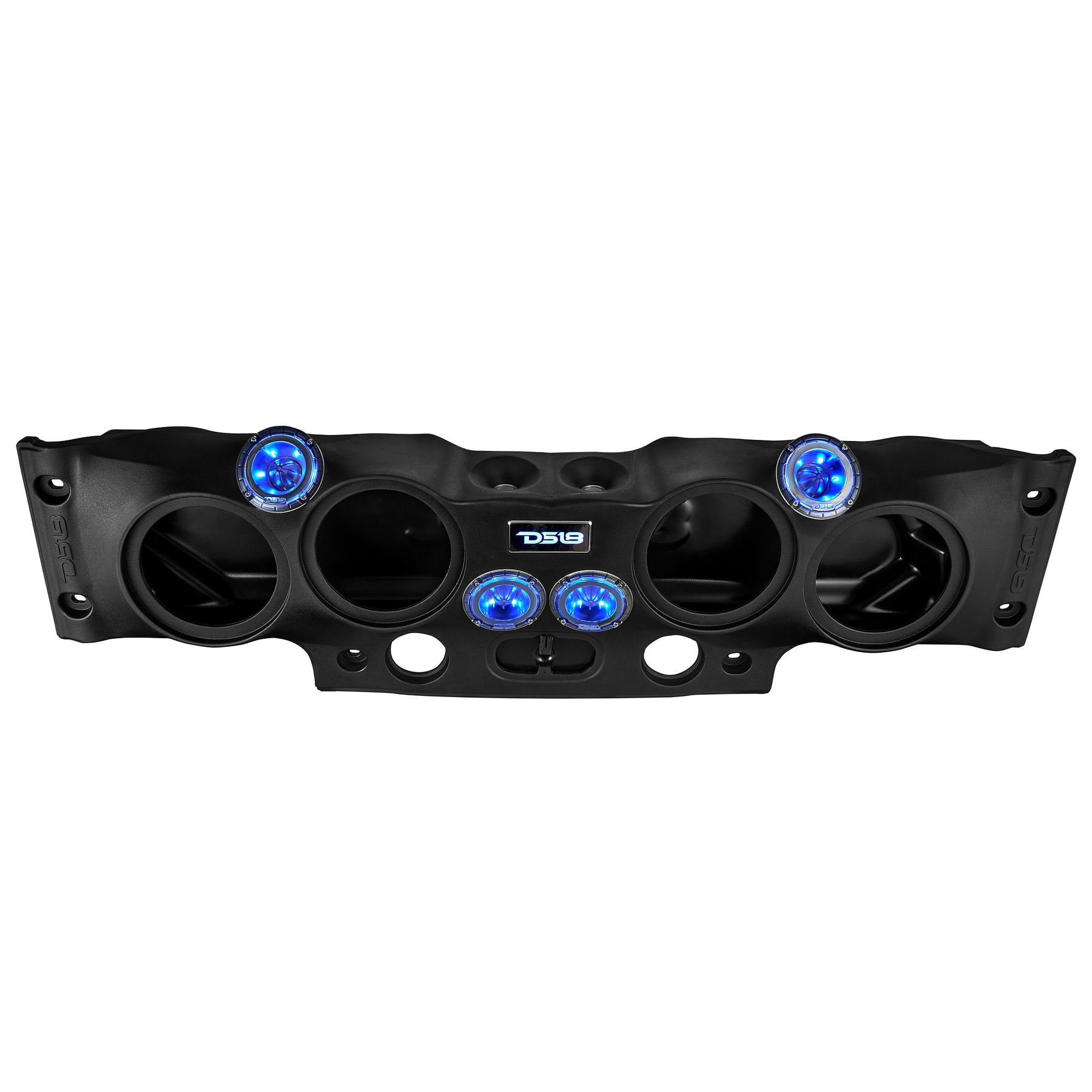 Jeep JK/JKU Overhead Sound Bar System Fits 4 X 8" Speakers (Not included) 4 X Tweeters PRO-TW4L and 2 X Drivers PRO-DRNSC1.5 and Harness Included- Black