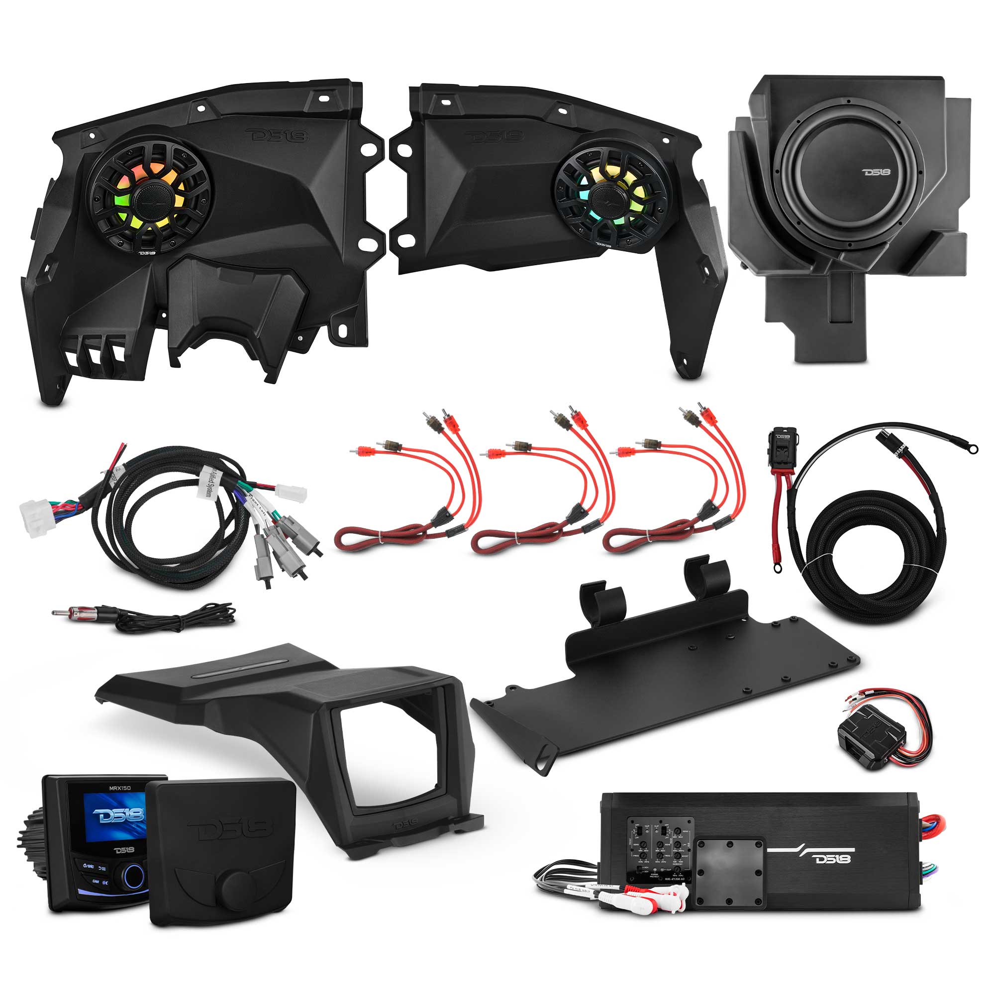 DS18 Can-Am Maverick Audio Upgrade Package