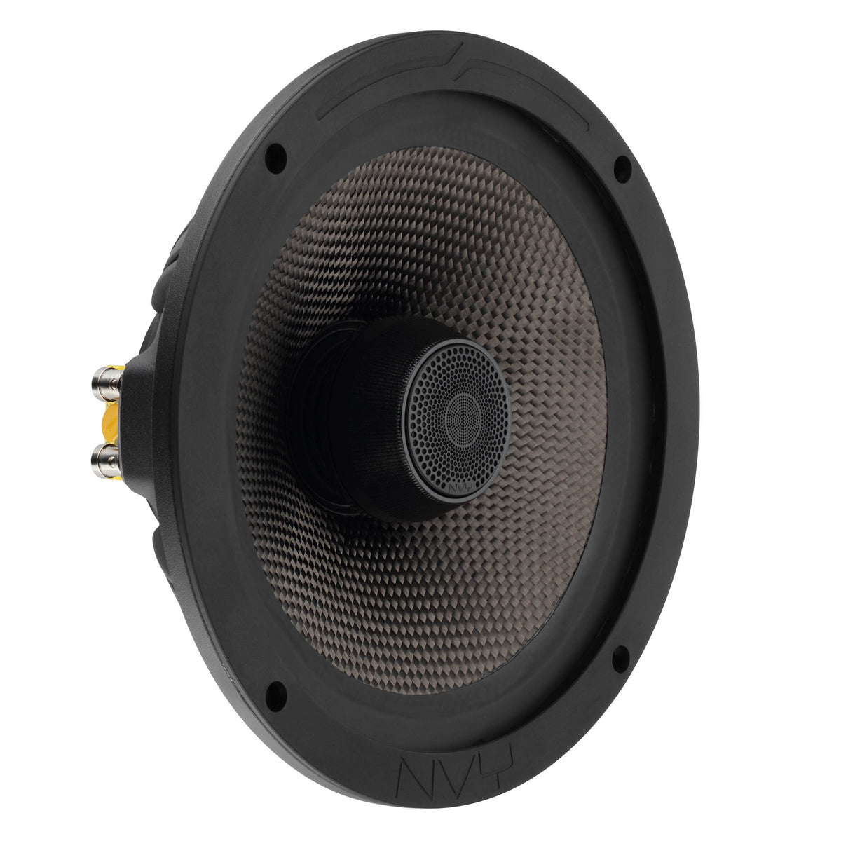 8" Coaxial Sealed Back Loudspeaker with Bullet Tweeter and Neodymium Magnet | 300W RMS 4-Ohm