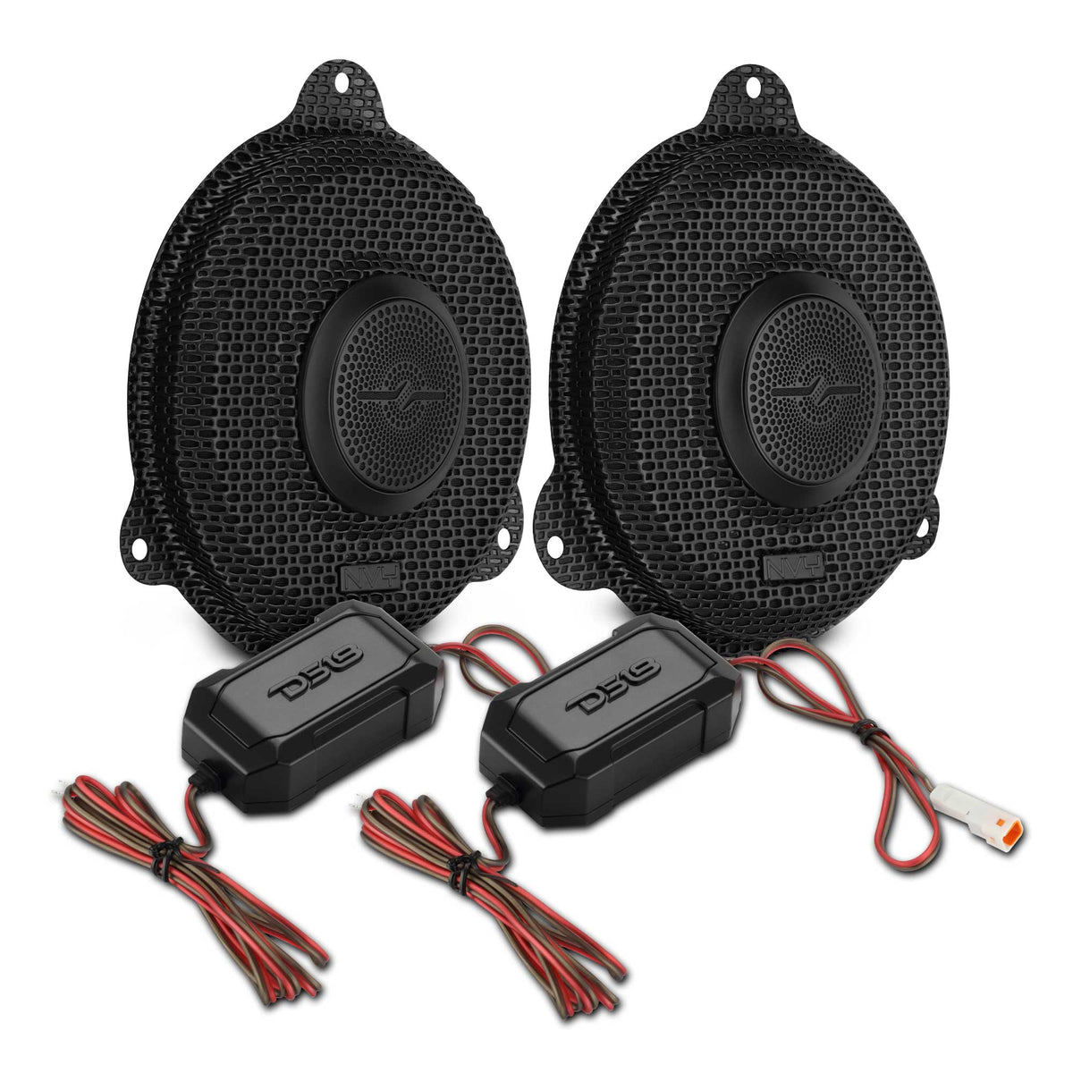 Harley-Davidson Street Glide OEM Front Grille Upgrade with Bullet Tweeters & Crossovers (2014–2023)