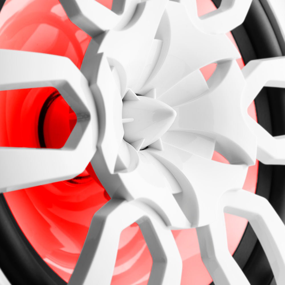 NXL 10" 2-Way Coaxial Marine Speaker With LED RGB Lights | 200W RMS 4-Ohm