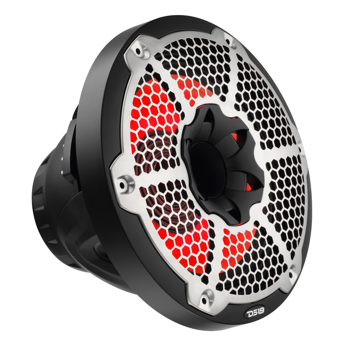 10” Marine 2-Way Hybrid Speaker with RGB LED, Compression Driver and Neodymium Magnet | 450W RMS 4-Ohm