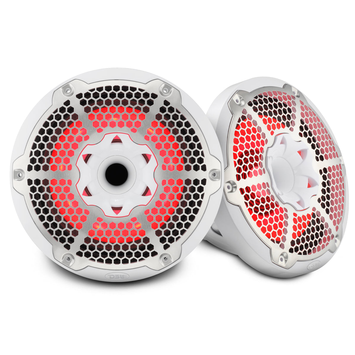 10” Marine 2-Way Hybrid Speaker with RGB LED, Compression Driver and Neodymium Magnet | 450W RMS 4-Ohm