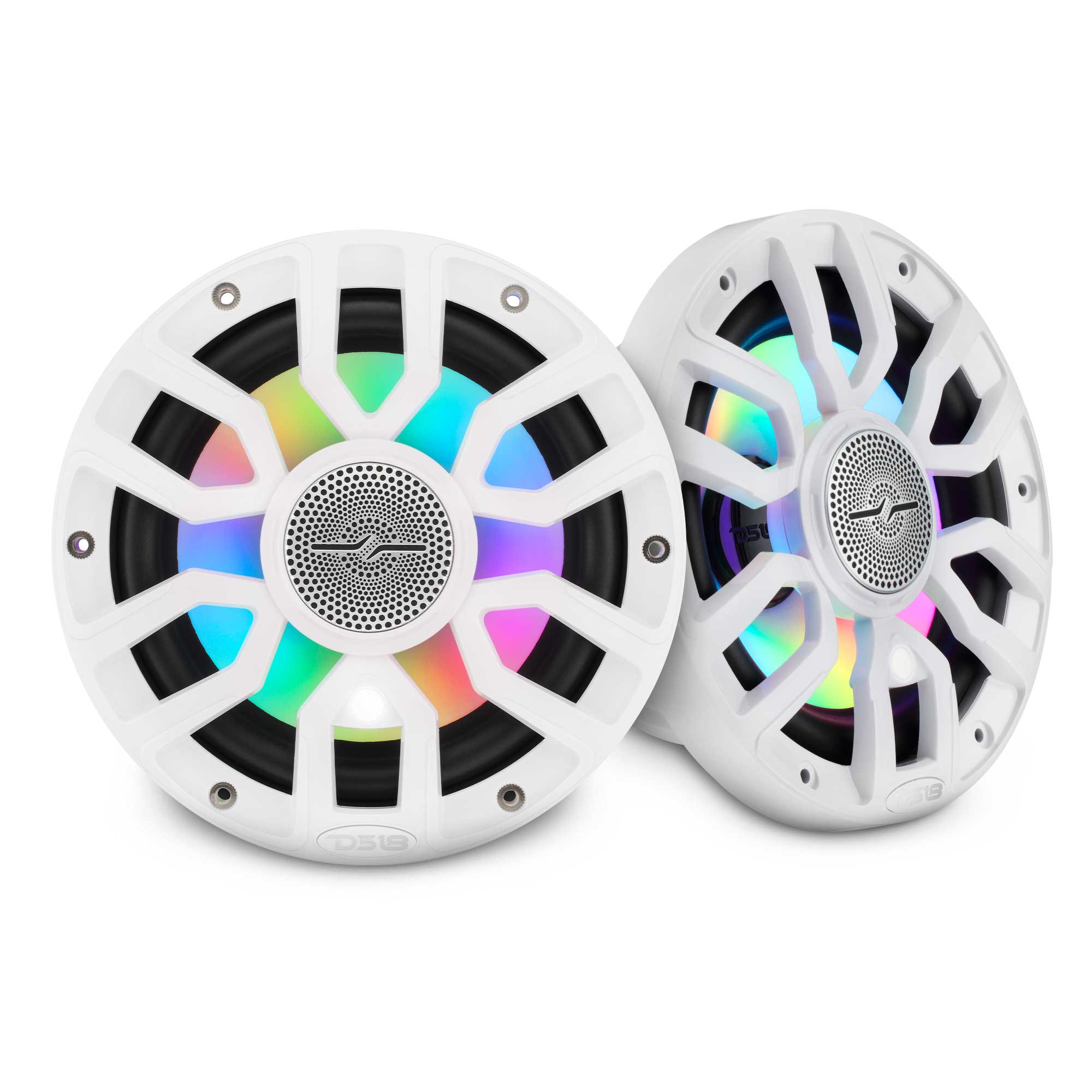 Di.NAVI７インチ DS18 NXL 7.7” 2-Way Marine Coaxial Speaker with Digital LED Lights