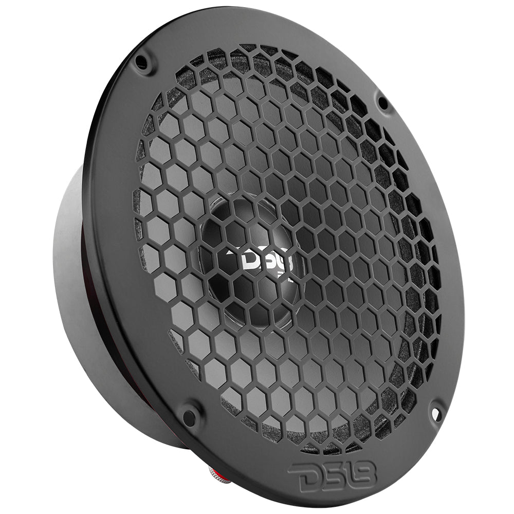 6.5" Universal Shallow Speaker Grill - Available in Red or Black