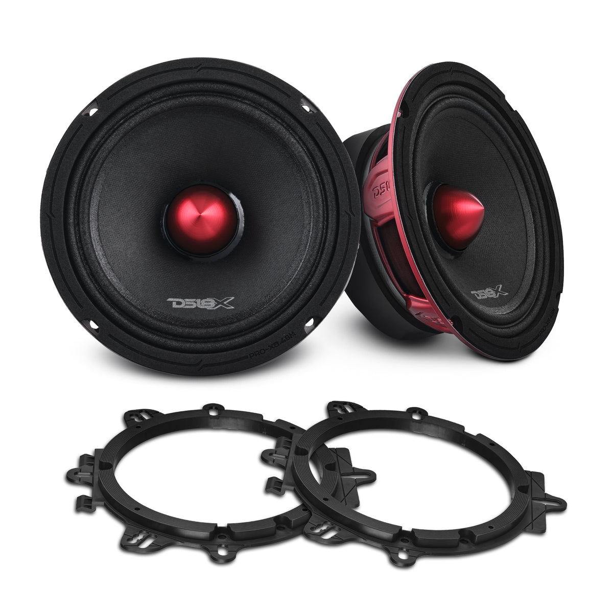 Altavoz de rango medio PRO-X de 6,5" con diseño de bala | 250 W RMS 4 ohmios