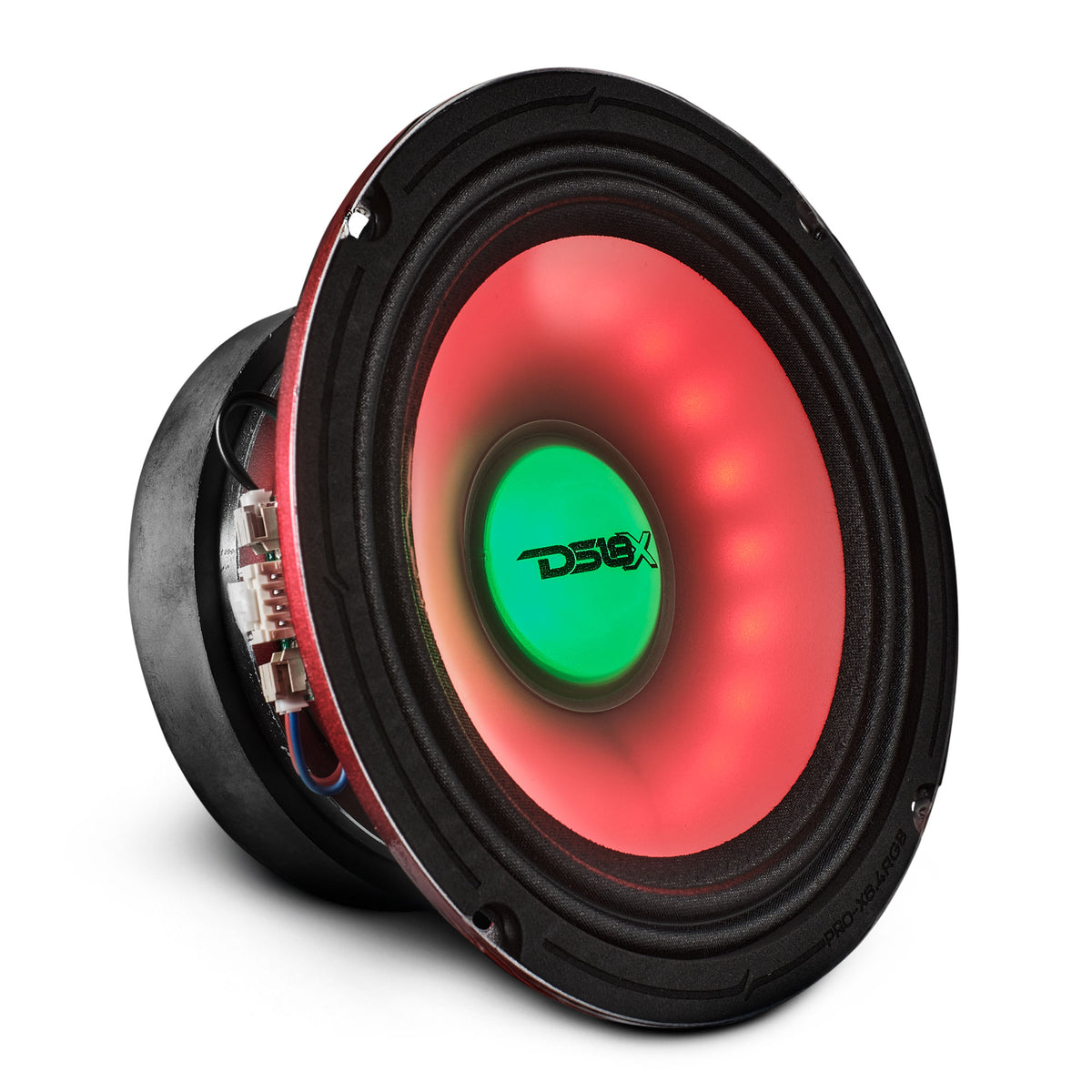 6.5" Mid-Range Loudspeaker with Dual RGB LED For Cone & Dust Cap 250 Watts 4-Ohm