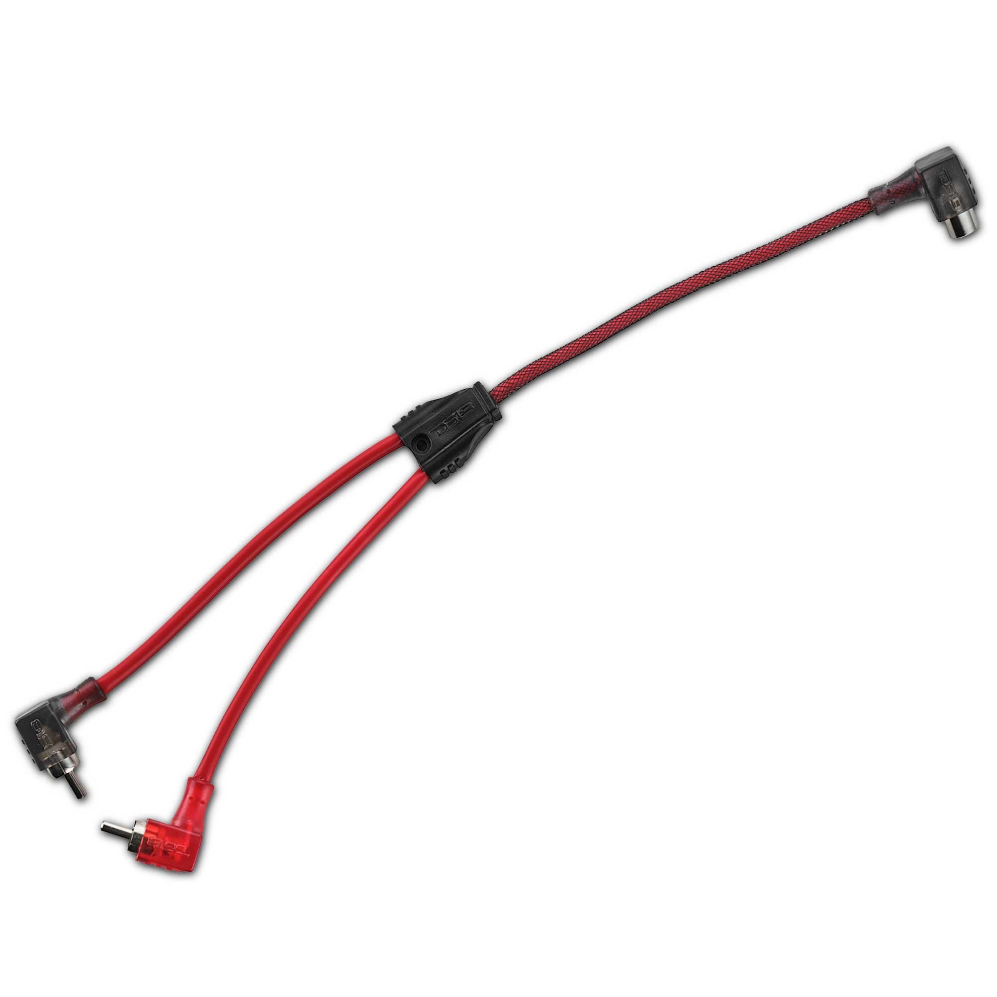 DS18 Ultra Flex 100% OFC RCA L Connector 1 Female/2 Male