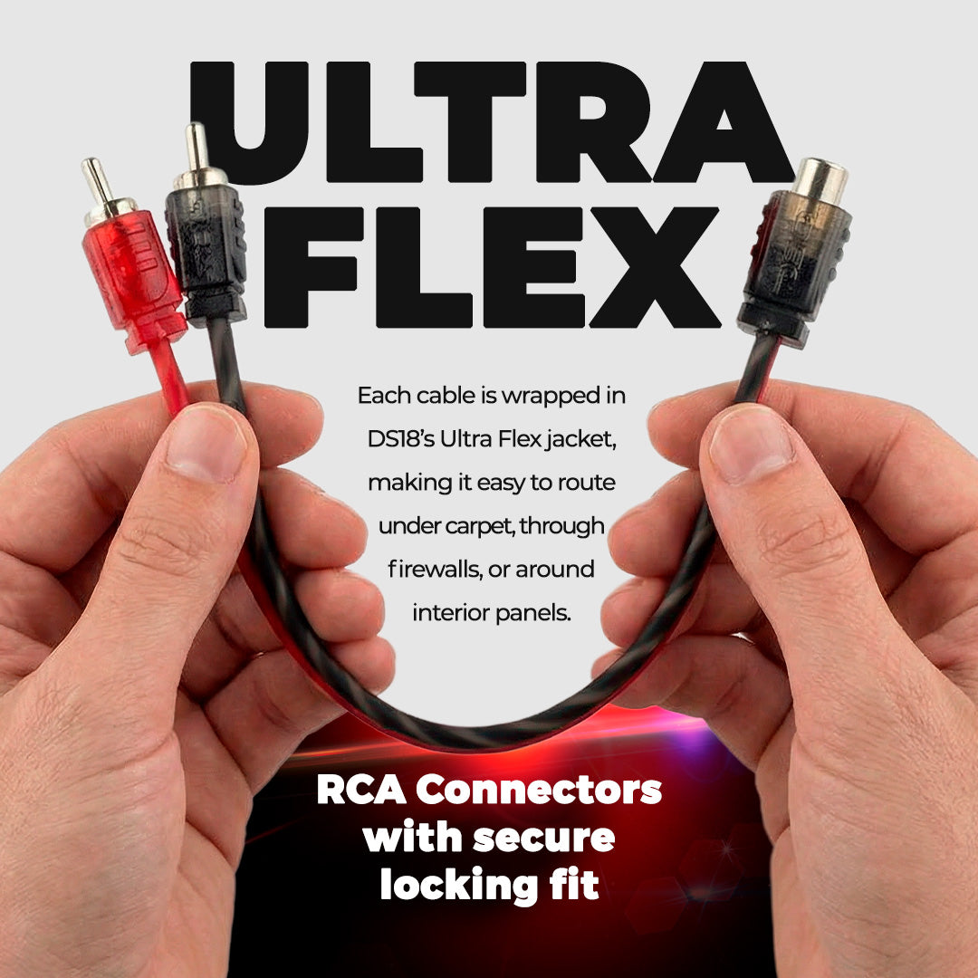 Level 1 RCA 100% Copper OFC Y Connector – 1 Female / 2 Male - 10-Pack