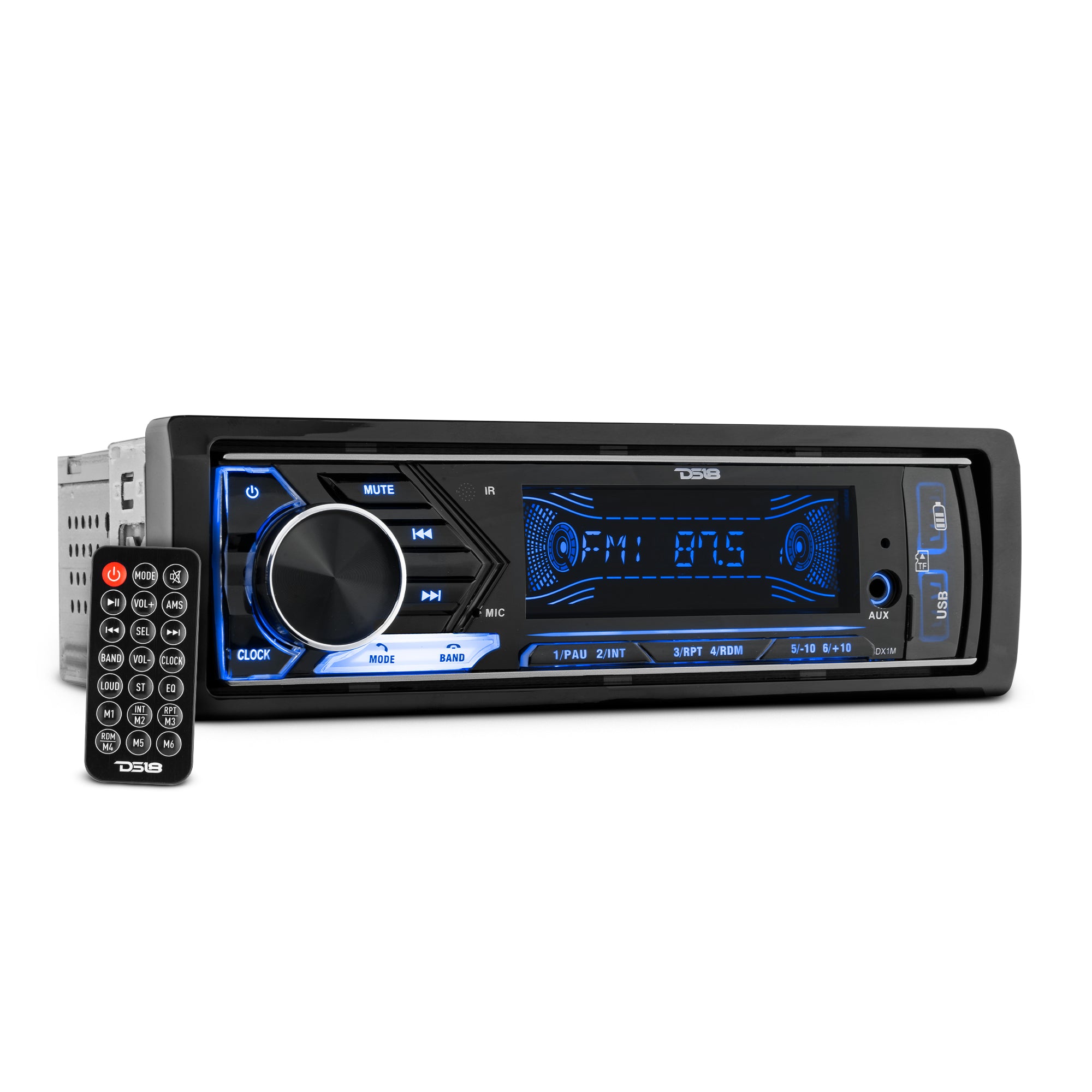 RADIO AUTO AM/FM BLUETOOTH, USB, AUX, 50W –