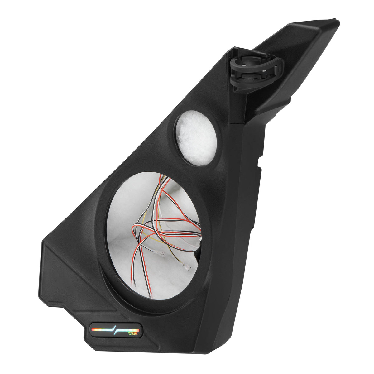 Polaris Slingshot Front Kick Panel Speaker Pods – Empty Enclosure for 8" Speakers and 3.8" Tweeters | 2020 - Current