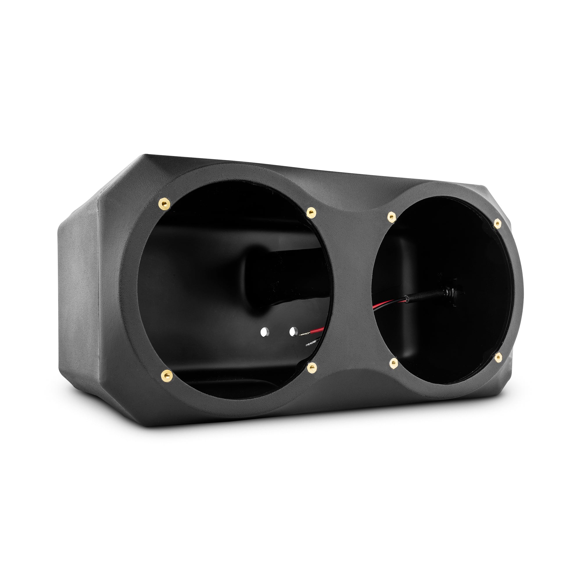 Polaris Slingshot Passenger Side Under Dash Dual 6.5 Subwoofer Enclosure by DS18 (2015-19 Polaris Slingshot Passenger Side Under Dash Dual 6.5 Subwoofer Enclosure by DS18 (2015-19