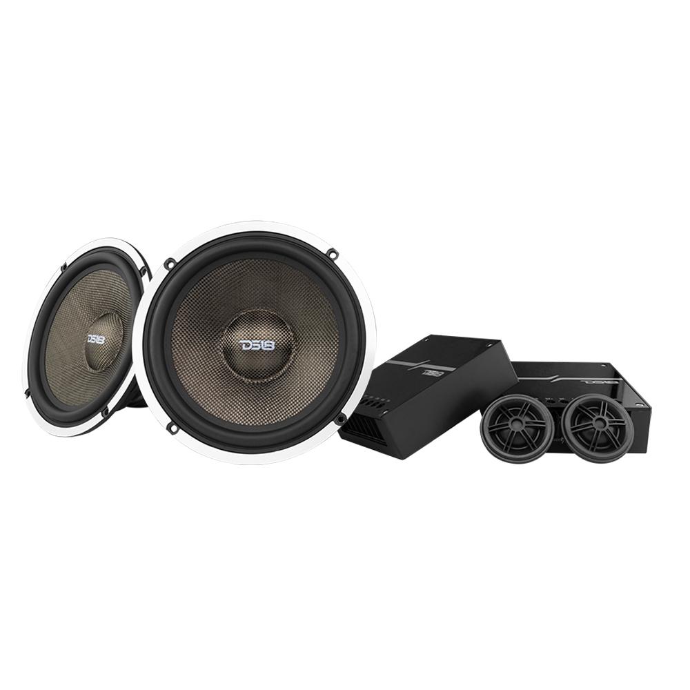 DS18 DELUXE DX 6.5" 2- Way Sound Quality Component Speaker System 460 Watts 4-Ohms car audio