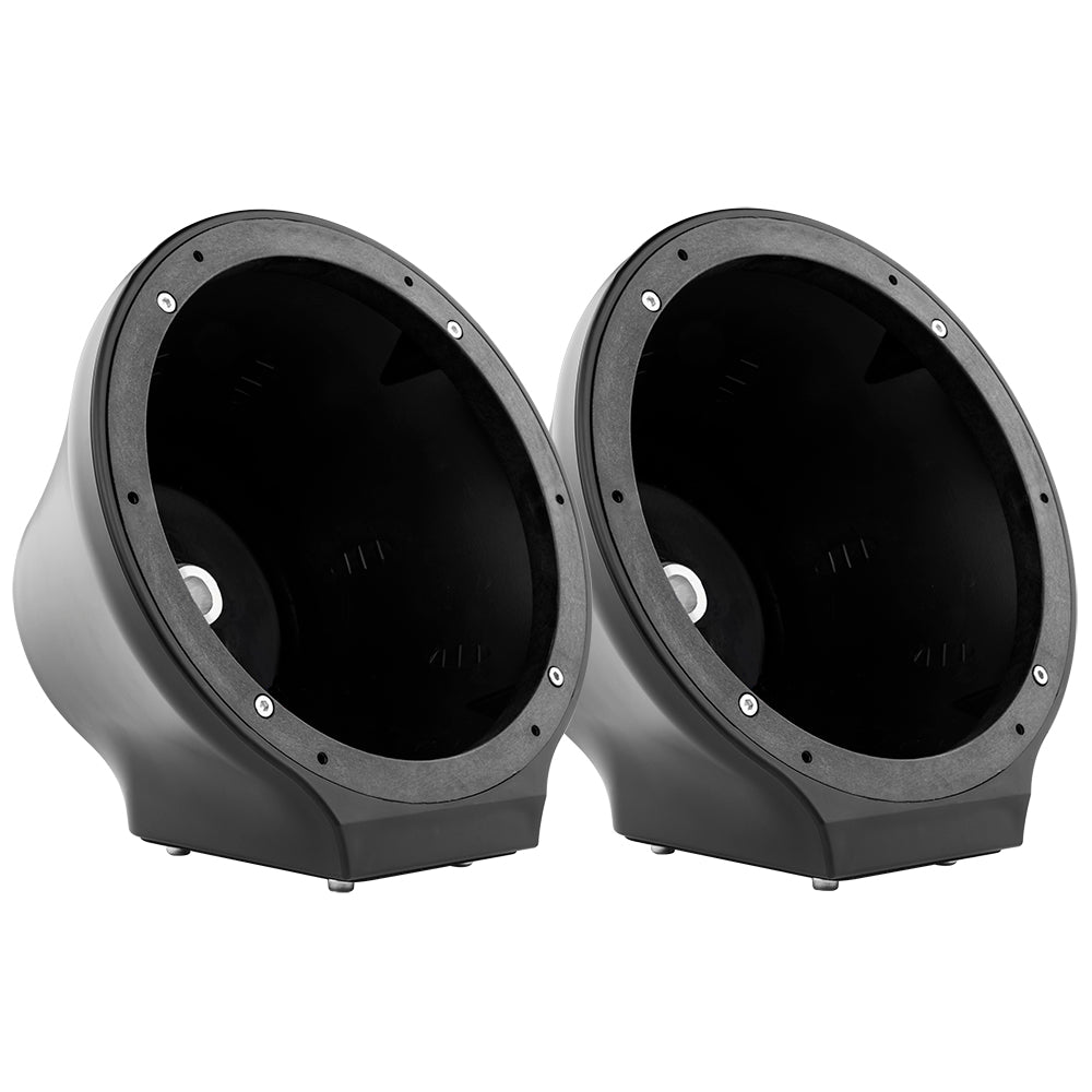 8" Universal Flat Mount Speaker Pod With LED RGB Lights
