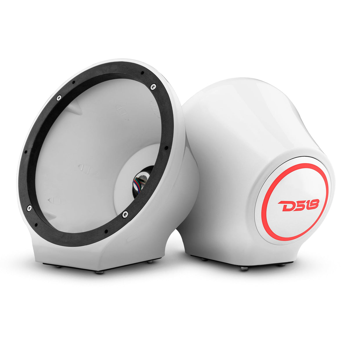8" Universal Flat Mount Speaker Pod With LED RGB Lights