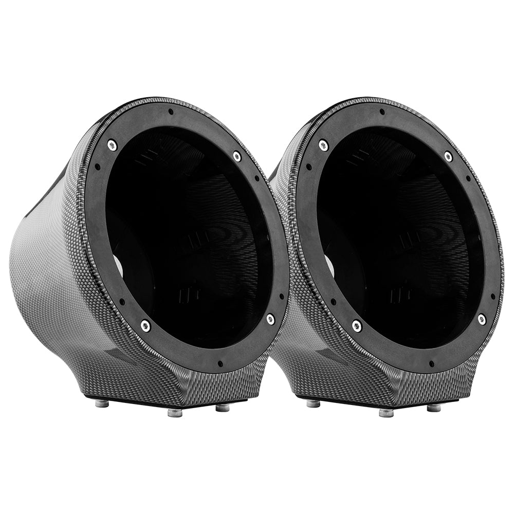 6.5" Universal Flat Mount Speaker Pod With LED RGB Lights