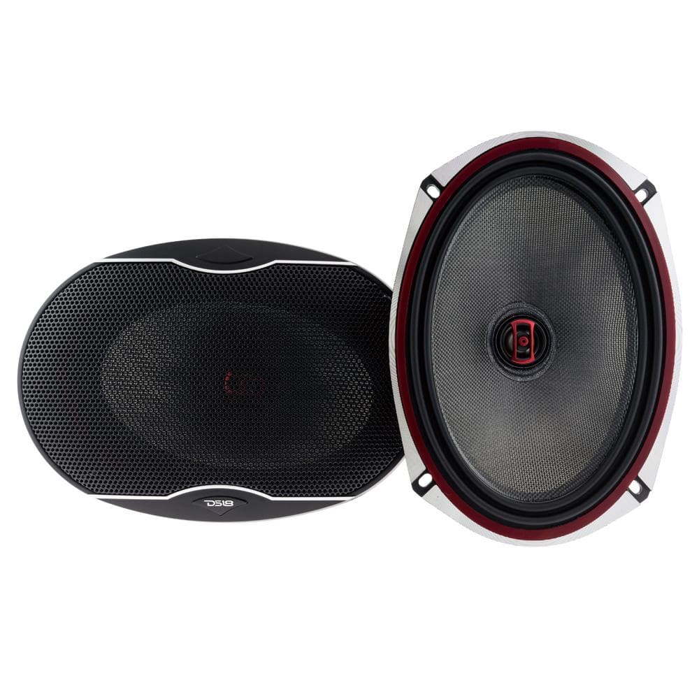 DS18 EXL 6x9" 2-Way Coaxial Speaker with Fiber Glass Cone 560 Watts 3-Ohms (Pair) car audio