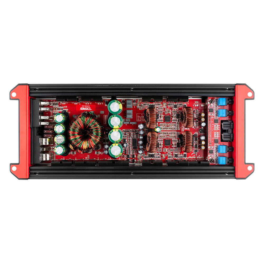 GEN-X Full-Range Class D 4-Channel Amplifier 4 x 300 Watts Rms @ 4-ohm