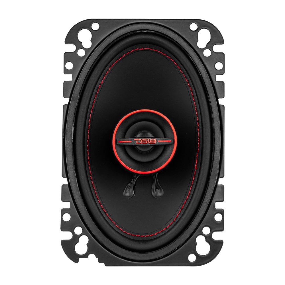 GEN-X 4x6 2-Way Coaxial Speakers 45 Watts Rms 4-Ohm