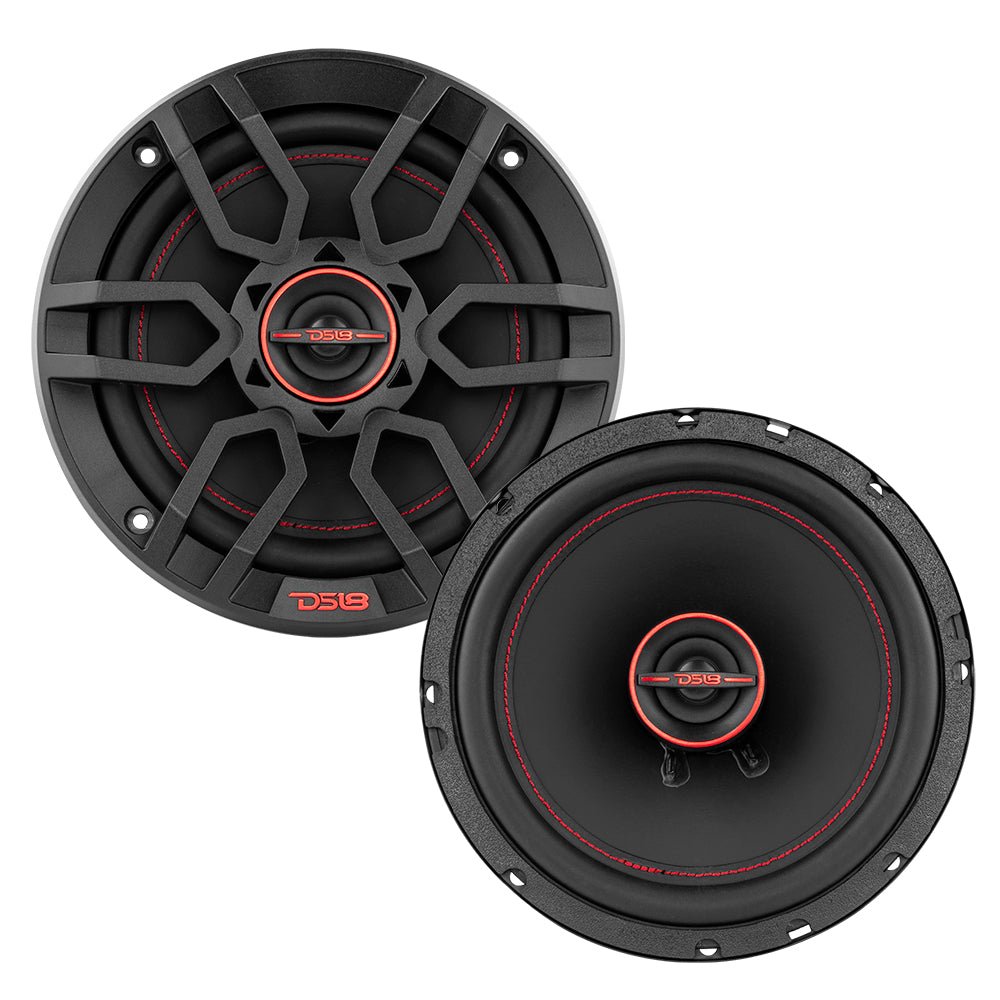 GEN-X 6.5" 2-Way Coaxial Speakers 50 Watts Rms 4-Ohm