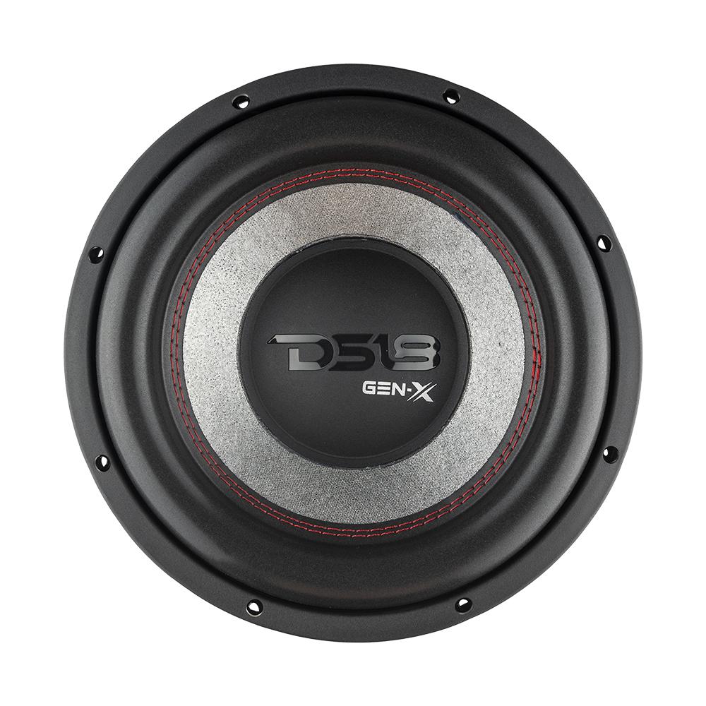 DS18 GEN-X 10" Subwoofer 800 Watts DVC 4-Ohms audio subwoofers