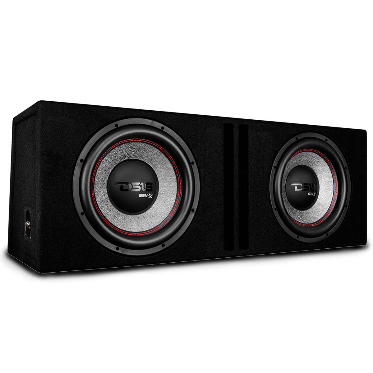 DS18 GEN-X212LD Bass Package 2 x GEN-X124D 12" Subwoofers In a Ported Box 1800 Watts