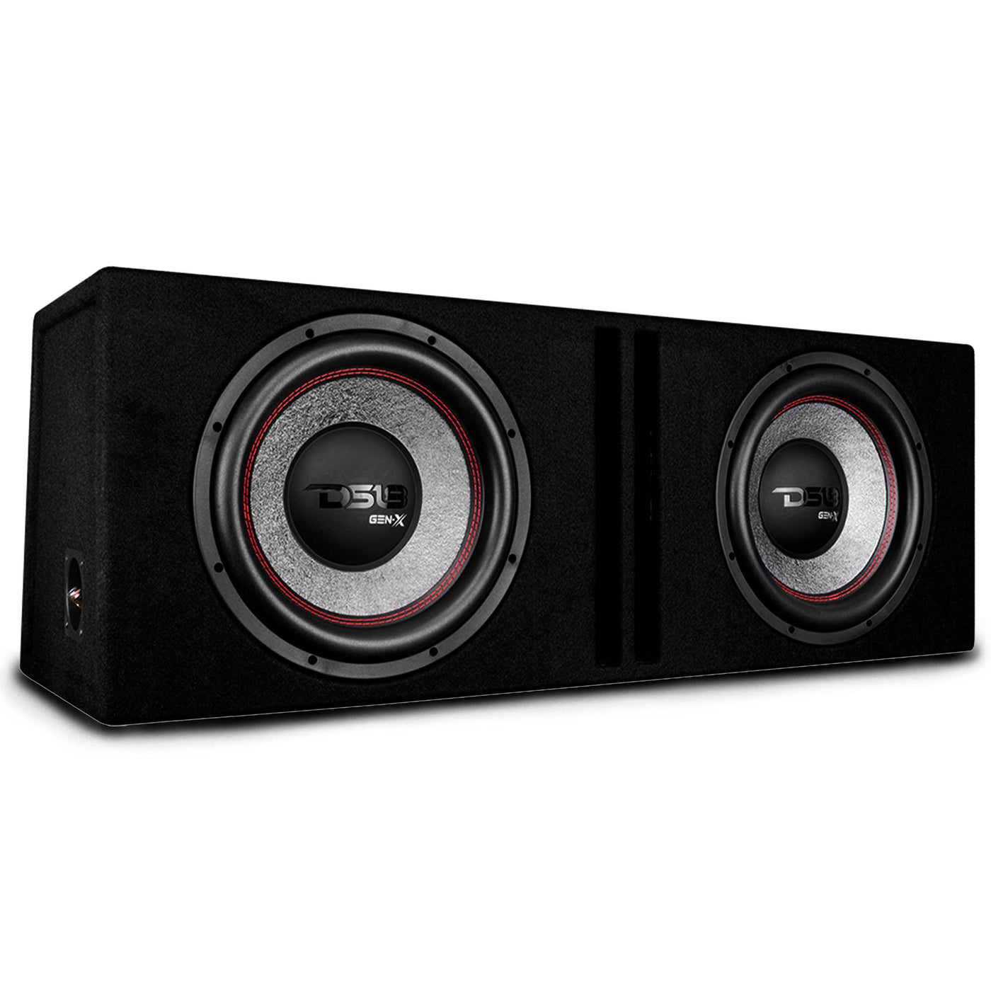 DS18 GEN-X212LD Bass Package 2 x GEN-X124D 12" Subwoofers In a Ported Box 1800 Watts