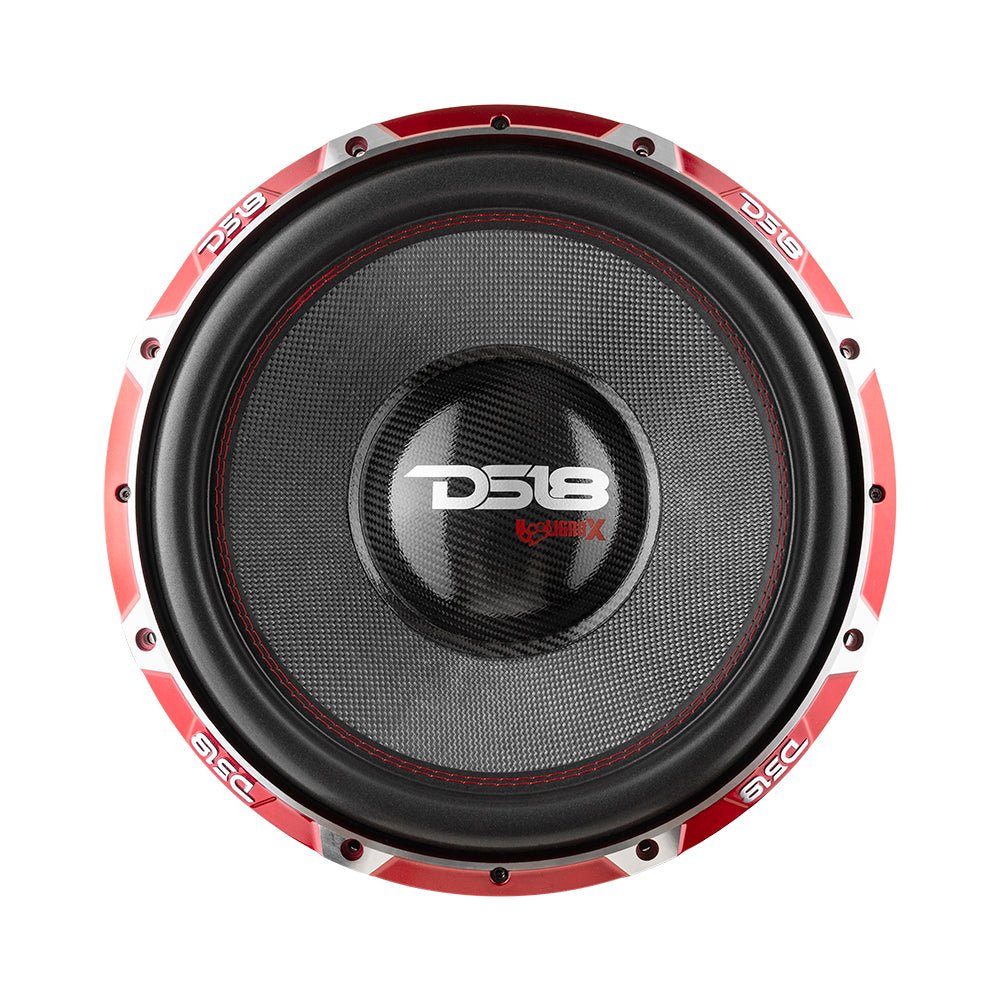 DS18 HOOL-X15.1DSPL HOOLIGAN 15" SPL Car Subwoofer 4000 Watts Rms 4" Dvc 1-Ohm. 15 competition subwoofer.