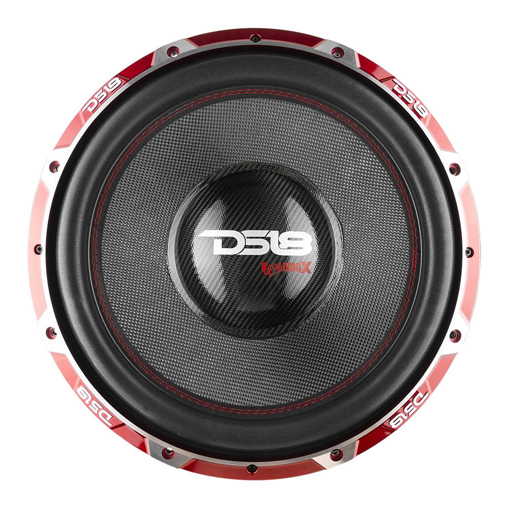 DS18 HOOLIGAN X 15" SPL Subwoofer 6000 Watts MAX 4" DVC 4-Ohms audio subwoofers
