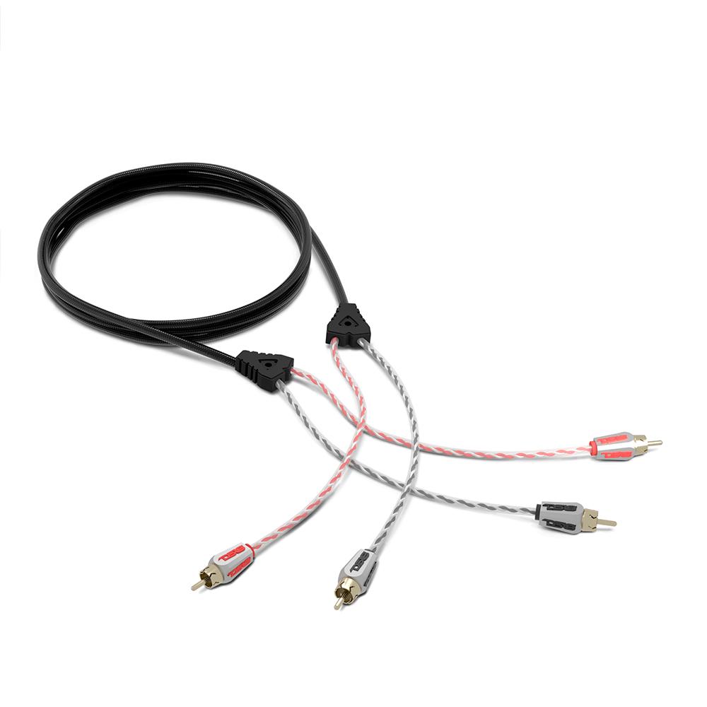 Comprehensive 3.5mm Stereo Jack to Two RCA Plugs Y Cable - 6