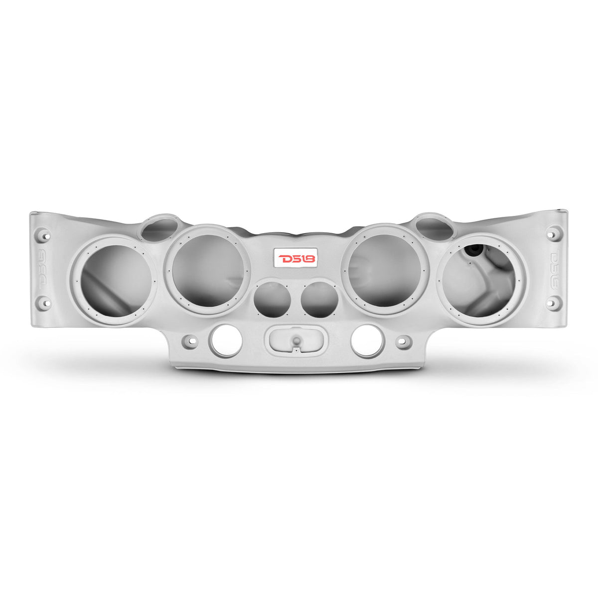 DS18 JK-SBAR/SL Exclusive Overhead Bar System for JK/JKU Jeeps (4 x 8" Speakers 4 x 3.72" Tweeters 2 x 1" Drivers) SILVER